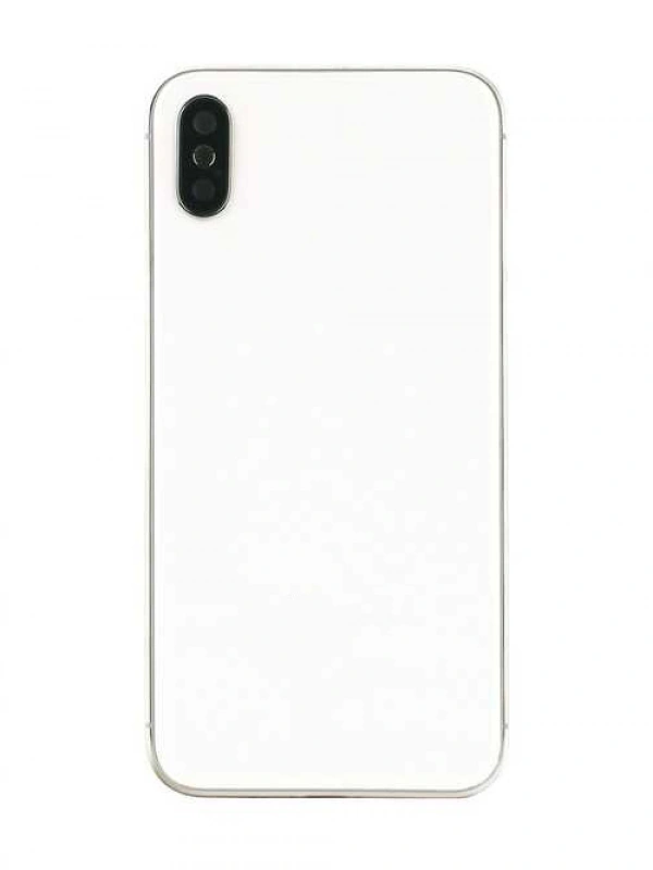 Apple Uyumlu iPhone X Kasa Kapak Beyaz Boş