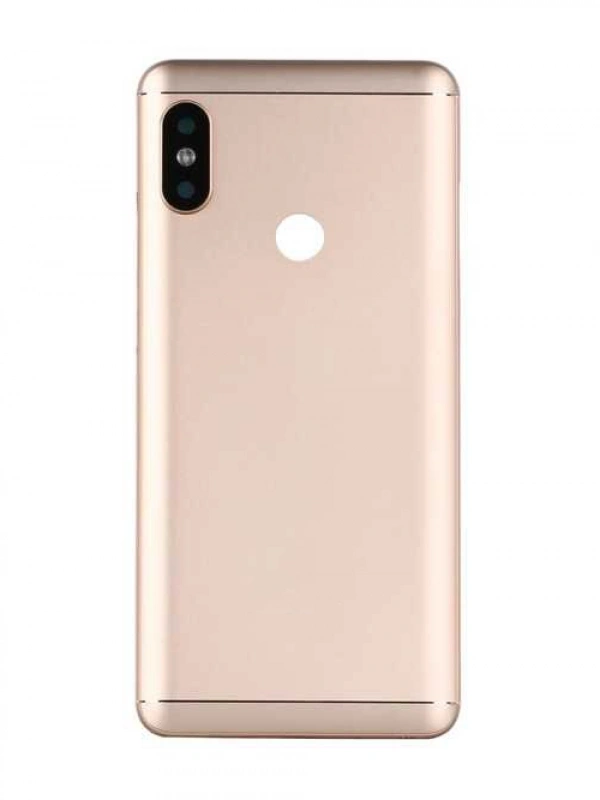 Xiaomi Uyumlu Redmi Note 5 Kasa Kapak Gold Çıtasız