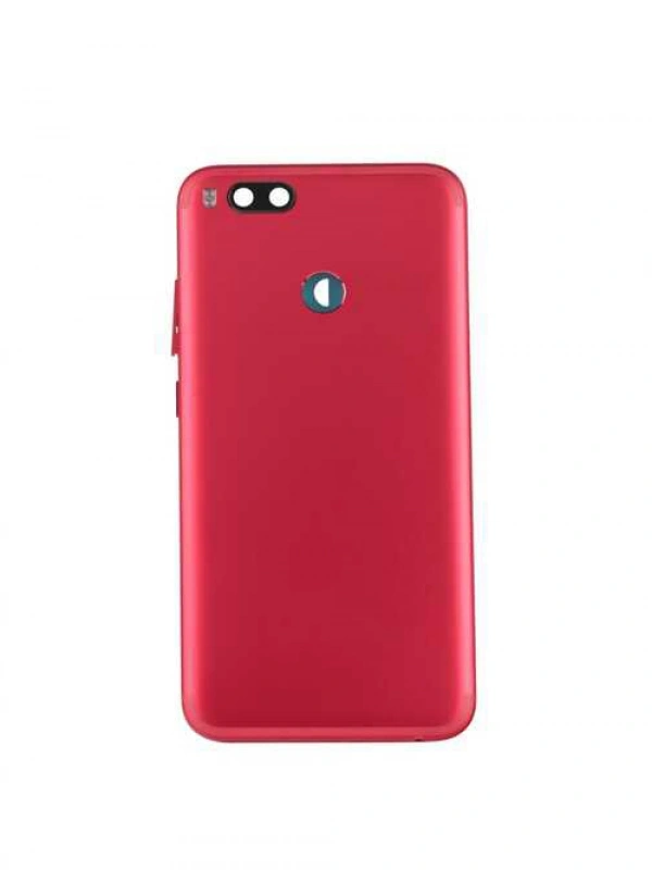 Xiaomi Uyumlu Mi 5x Mi A1 Kasa Kapak Kırmızı Çıtasız