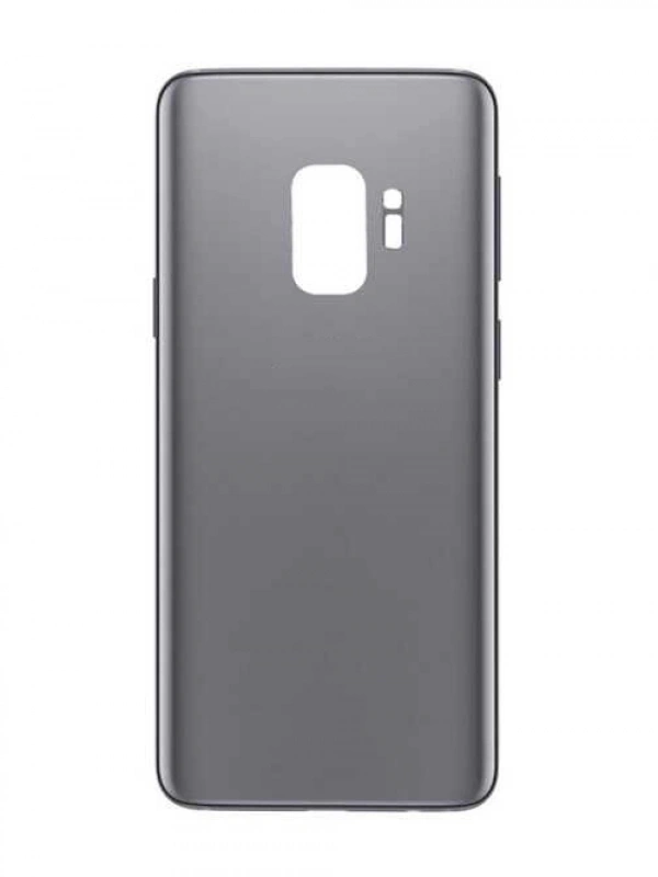 Samsung Uyumlu Galaxy S9 G960 Kasa Kapak Gri Çıtalı