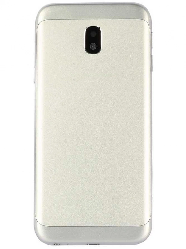 Samsung Uyumlu Galaxy J3 Pro 2017 J330 Kasa Silver Çıtalı