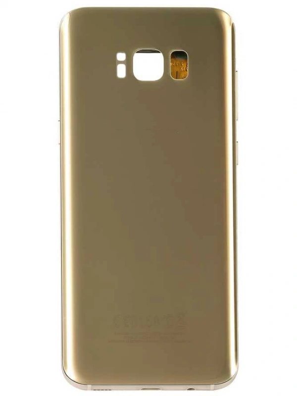 Samsung Uyumlu Galaxy S8 Plus G955 Kasa Kapak Gold Çıtalı