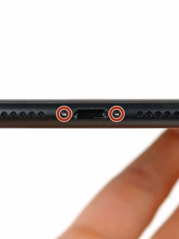 Apple Uyumlu iPhone 7 Plus Alt Vida Siyah 10 Adet