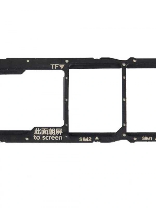 Huawei Uyumlu Y7 Prime 2018 Sim Kart Tepsisi Siyah