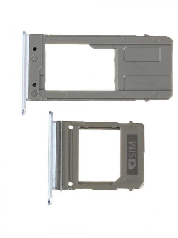 Samsung Uyumlu Galaxy A720 Sim Kart Tepsisi Mavi Çift