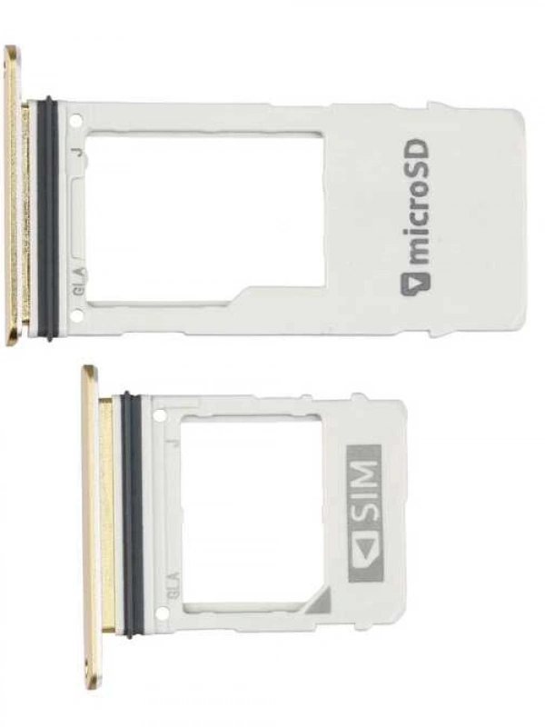 Samsung Uyumlu Galaxy A8 2018 A530 Sim Kart Tepsisi Gold