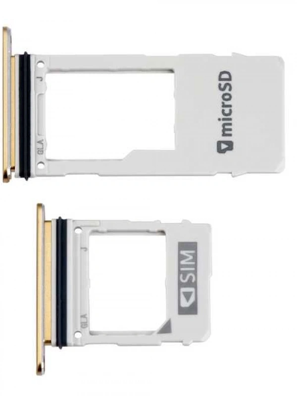 Samsung Uyumlu Galaxy A8 Plus 2018 A730 Sim Kart Tepsisi Gold