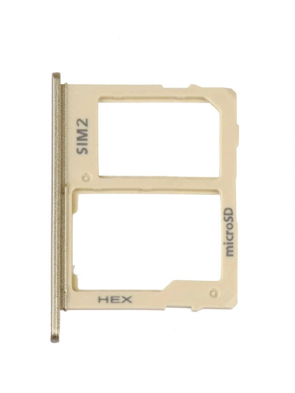 Samsung Uyumlu Galaxy J3 Pro 2017 J330 Sim Kart Tepsisi Rose Çift
