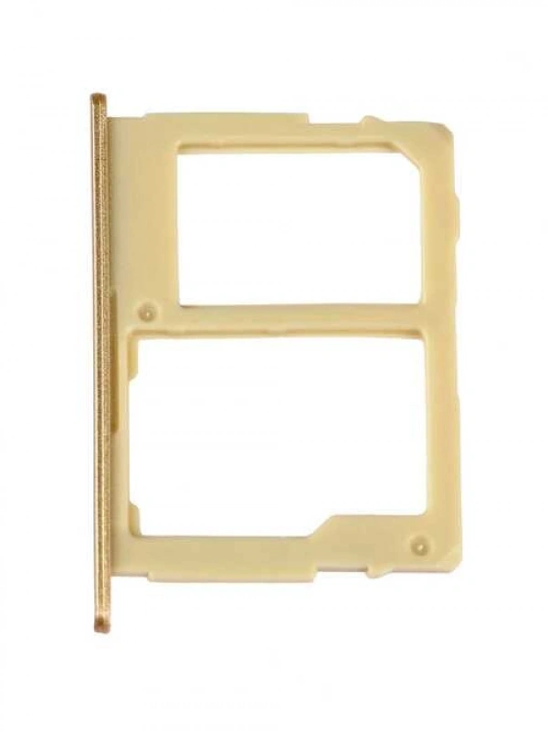 Samsung Uyumlu Galaxy J3 Pro 2017 J330 Sim Kart Tepsisi Gold Çift