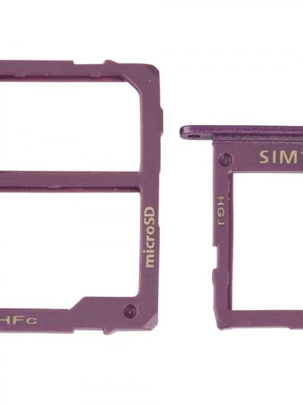 Samsung Uyumlu Galaxy J6 J600 Sim Kart Tepsisi Violet