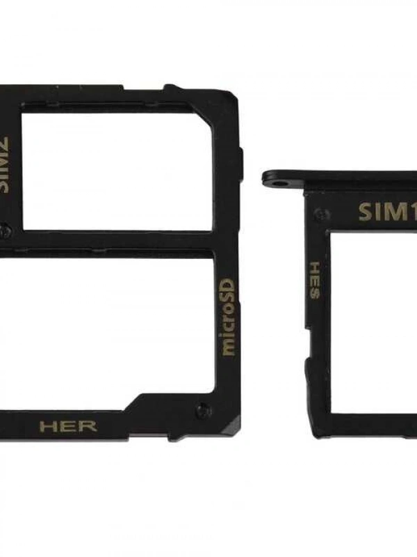 Samsung Uyumlu Galaxy J6 J600 Sim Kart Tepsisi Siyah