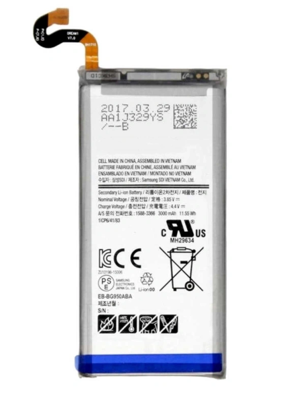 Samsung Uyumlu Galaxy S8 G950 Batarya Servis EB-BG950ABA