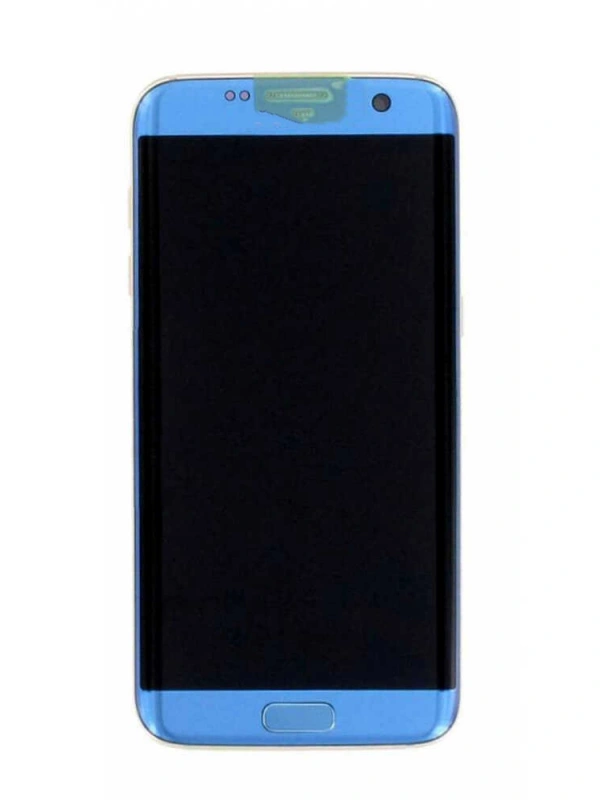 Samsung Uyumlu Galaxy S7 Edge G935 Lcd Ekran Mavi Servis GH97-18533G
