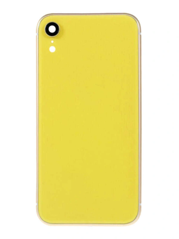 Apple Uyumlu iPhone Xr Kasa Kapak Sarı Dolu