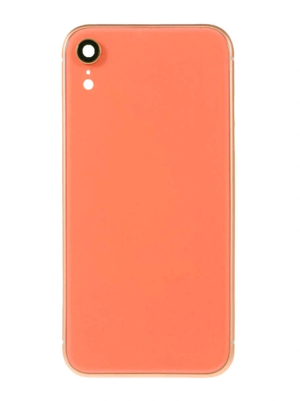 Apple Uyumlu iPhone Xr Kasa Kapak Turuncu Dolu