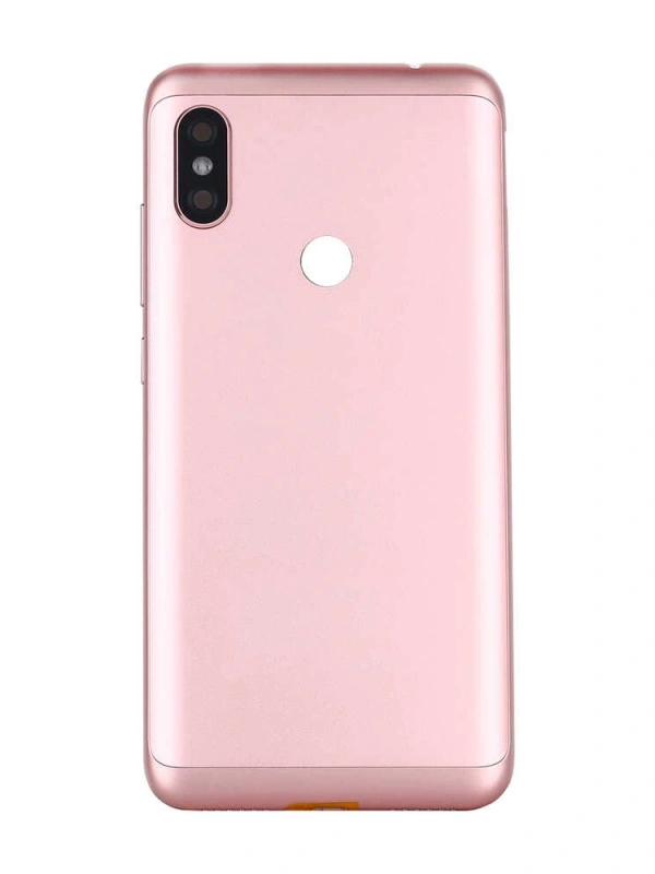 Xiaomi Uyumlu Redmi Note 6 Pro Kasa Kapak Pembe Çıtalı