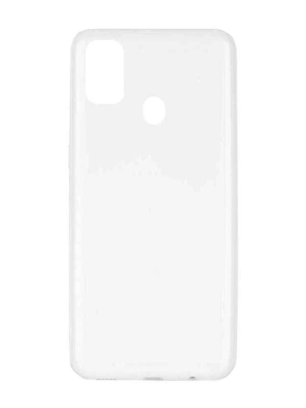 Samsung Uyumlu Galaxy M30s M307 Arka Kapak Beyaz