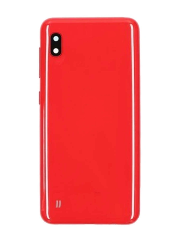 Samsung Uyumlu Galaxy A10 A105 Arka Kapak Kırmızı
