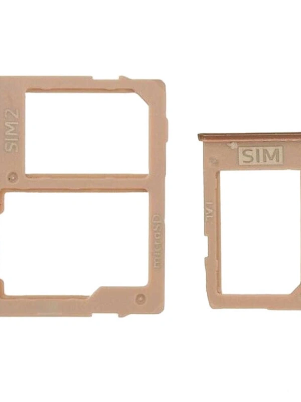 Samsung Uyumlu Galaxy J4 Plus J415 Sim Kart Tepsisi Gold Çift