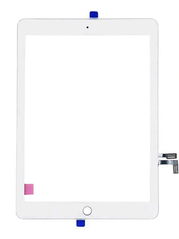 Apple Uyumlu iPad 5 2017 Touch Beyaz Home Tuş Bordsuz A Kalite