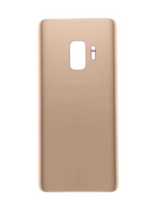 Samsung Uyumlu Galaxy S9 G960 Kasa Kapak Gold Çıtalı