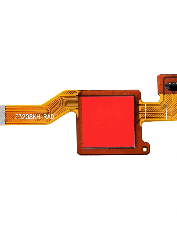Xiaomi Uyumlu Redmi Note 5 Home Parmak Okuyucu Filmi Flex Kırmızı