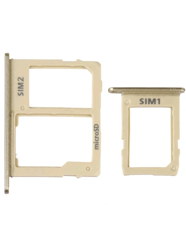 Samsung Uyumlu Galaxy J8 J810 Sim Kart Tepsisi Gold