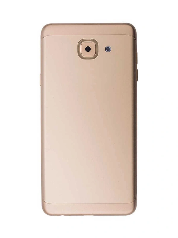 Samsung Uyumlu Galaxy J7 Max G615 Kasa Kapak Gold