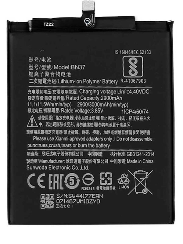 Xiaomi Uyumlu Redmi 6a Bn37 Batarya Pil