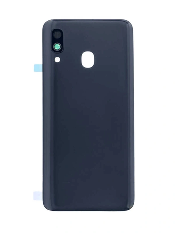Samsung Uyumlu Galaxy A40 A405 Kasa Kapak Siyah Çıtalı