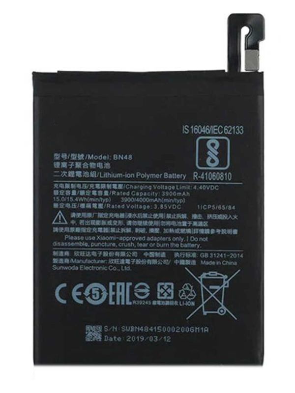Xiaomi Uyumlu Redmi Note 6 Pro Bn48 Batarya Pil
