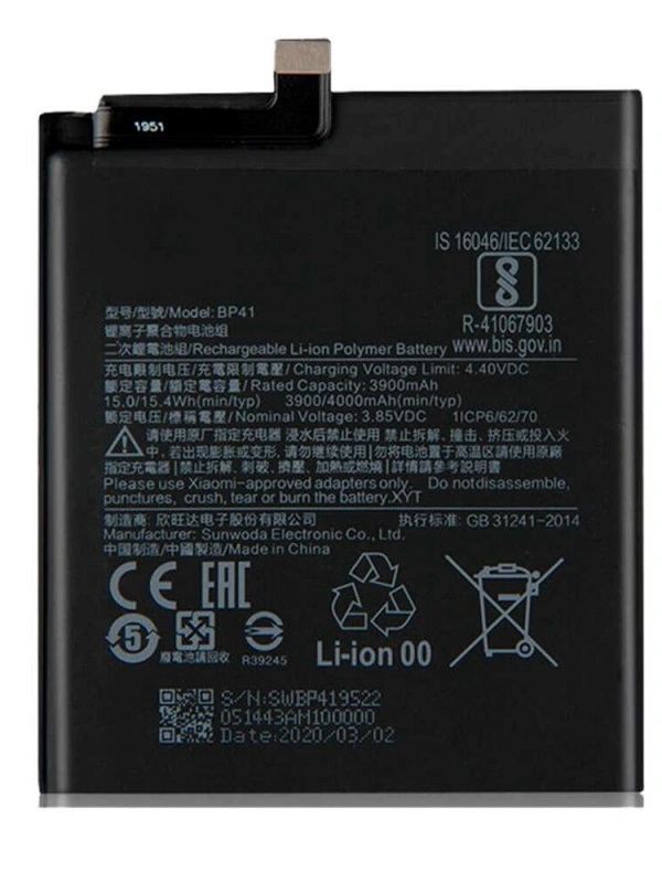 Xiaomi Uyumlu Redmi K20 / Mi 9t Pro Bp41 Batarya Pil