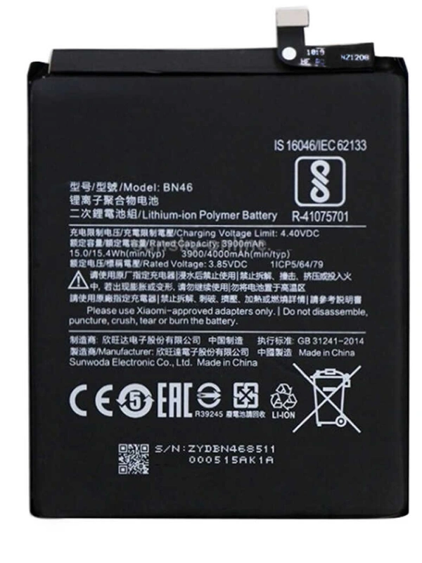 Xiaomi Uyumlu Redmi Note 8 Bn46 Batarya Pil