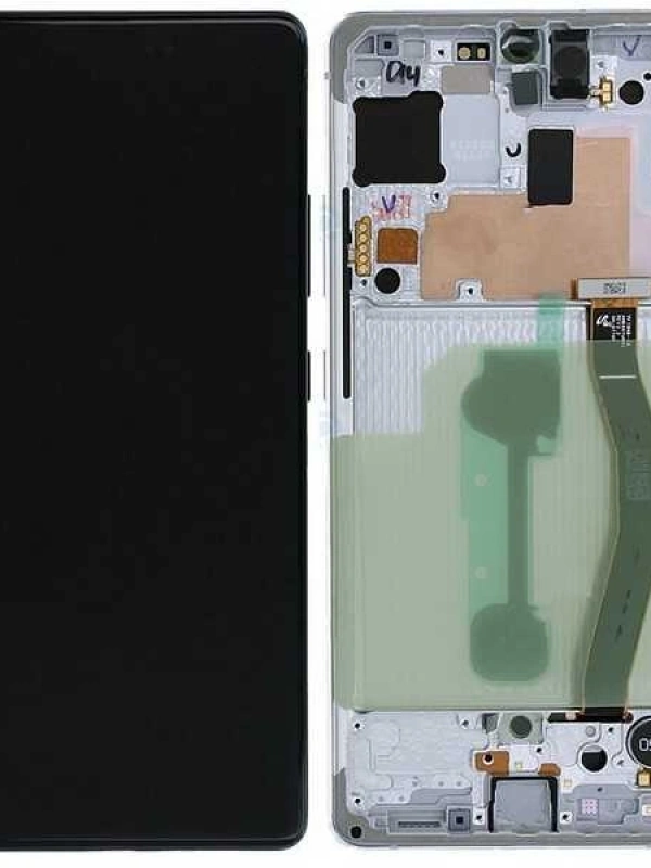 Samsung Uyumlu Galaxy S10 Lite G770 Lcd Ekran Silver Servis Gh82-21672b