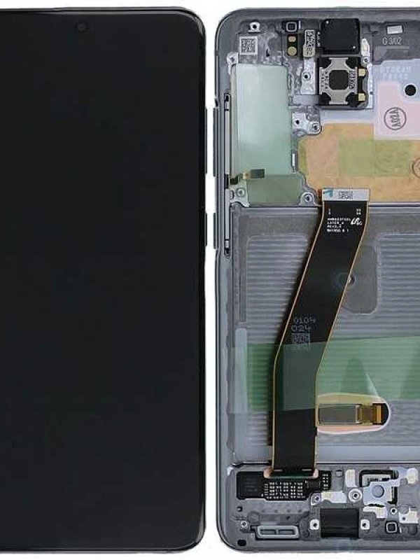 Samsung Uyumlu Galaxy S20 G980 Lcd Ekran Gri Servis Gh82-22131a