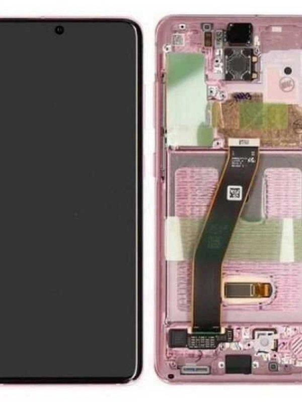 Samsung Uyumlu Galaxy S20 G980 Lcd Ekran Rose Servis Gh82-22131c