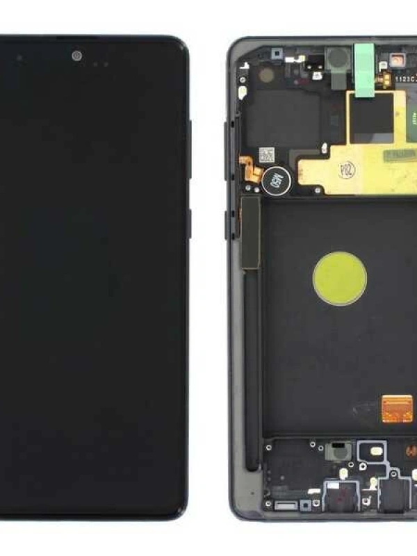 Samsung Uyumlu Galaxy Note 10 Lite N770 Lcd Ekran Siyah Servis Gh82-22055a