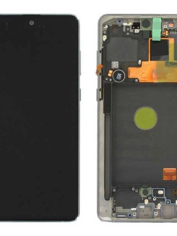 Samsung Uyumlu Galaxy Note 10 Lite N770 Lcd Ekran Silver Servis Gh82-22055b
