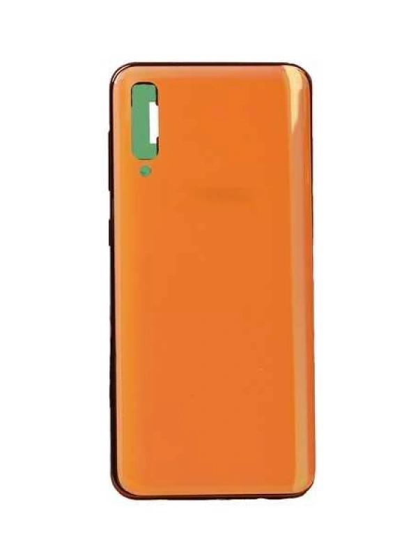 Samsung Uyumlu Galaxy A50 A505 Kasa Kapak Turuncu Çıtasız
