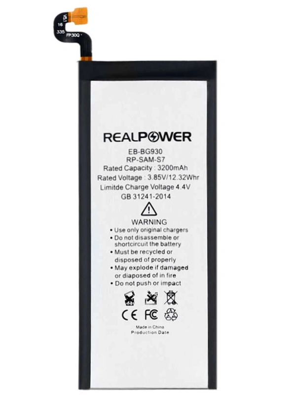 RealPower Samsung Uyumlu Galaxy S7 G930 Batarya 3200mah