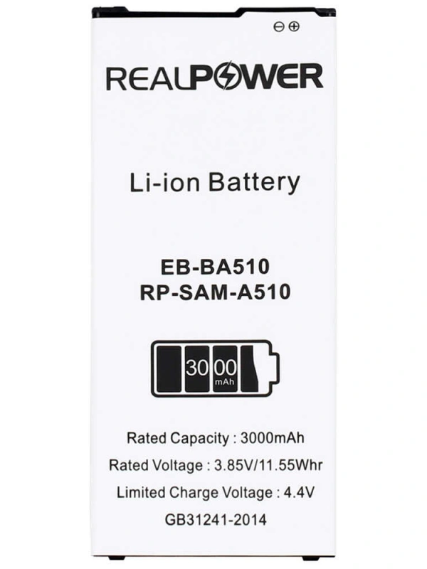 RealPower Samsung Uyumlu Galaxy A5 2016 A510 Batarya 3000mah