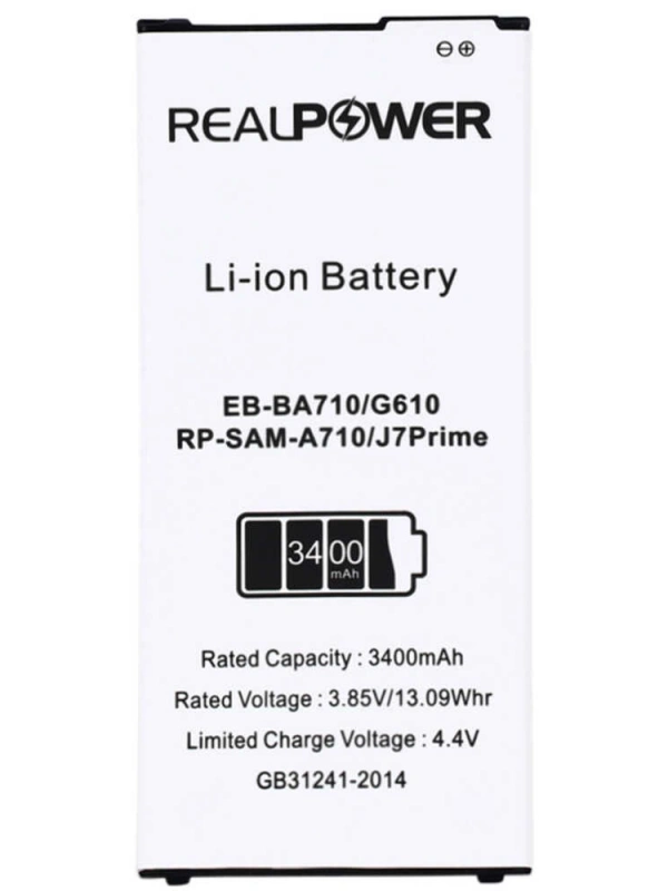 RealPower Samsung Uyumlu Galaxy A7 2016 A710 Batarya 3400mah