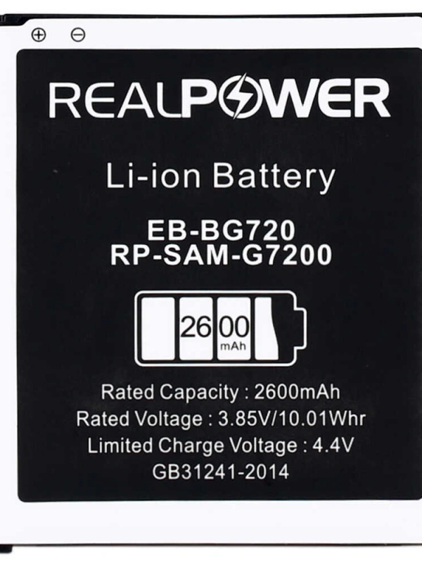 RealPower Samsung Uyumlu Galaxy Grand Max G7200 Batarya 2600mah