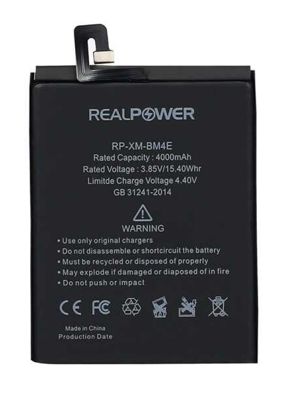 RealPower Xiaomi Uyumlu Pocophone F1 Batarya 4200mah