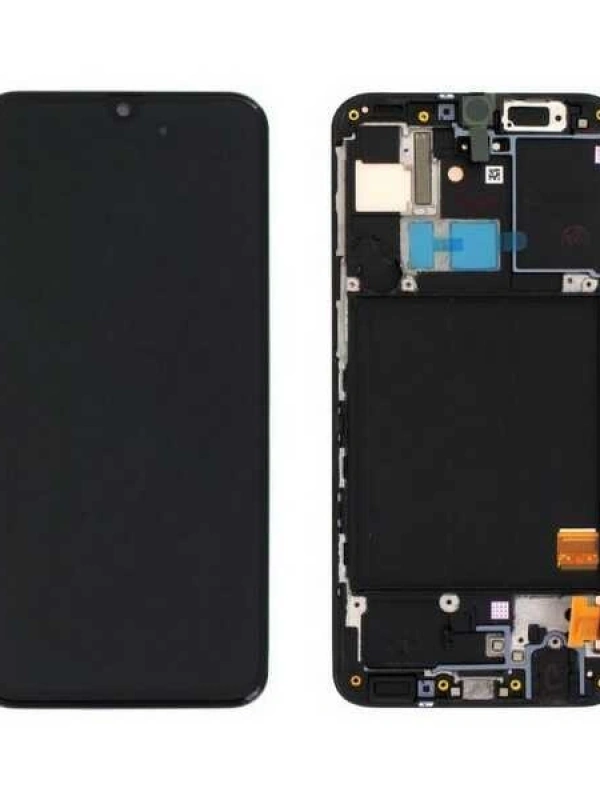 Samsung Uyumlu Galaxy A31 A315 Lcd Ekran Siyah Servis Çıtalı Gh82-22905a