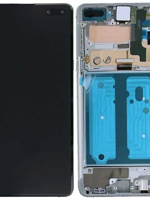 Samsung Uyumlu Galaxy S10 5g G977b Lcd Ekran Silver Servis Gh82-20442a