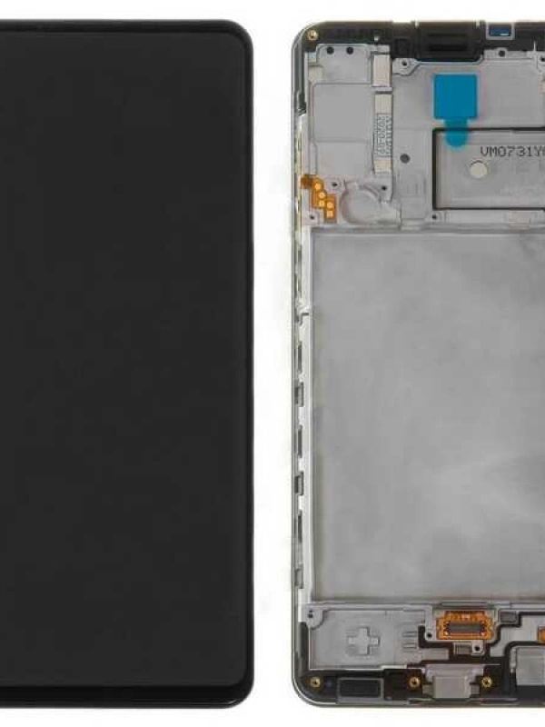 Samsung Uyumlu Galaxy A21s A217 Lcd Ekran Siyah Servis Çıtalı GH82-22988A