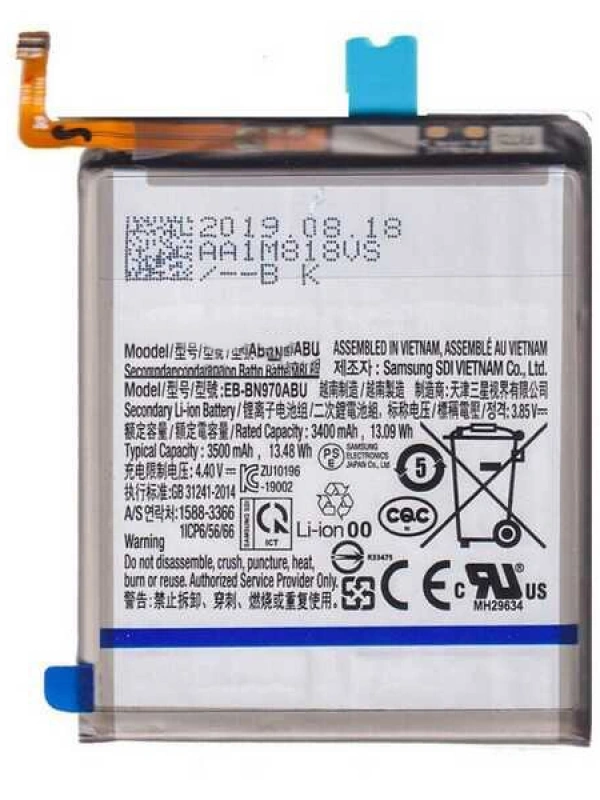 Samsung Uyumlu Galaxy Note 10 N970 Batarya Eb-bn970abu