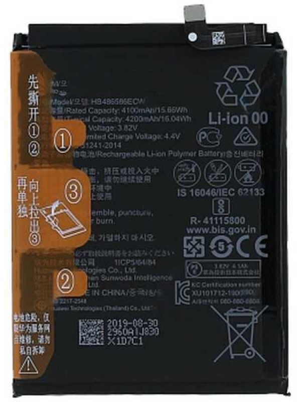 Huawei Uyumlu Mate 30 Batarya Hb486486ecw