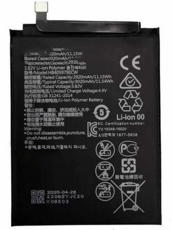 Huawei Uyumlu Y6 2019 Batarya Hb405979ecw